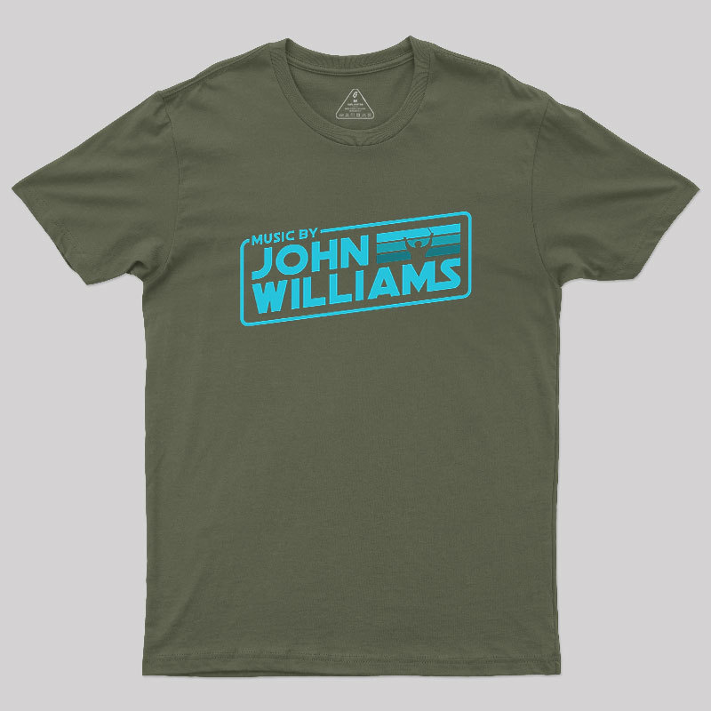 Music by John Williams Blue Shadow Geek T-Shirt