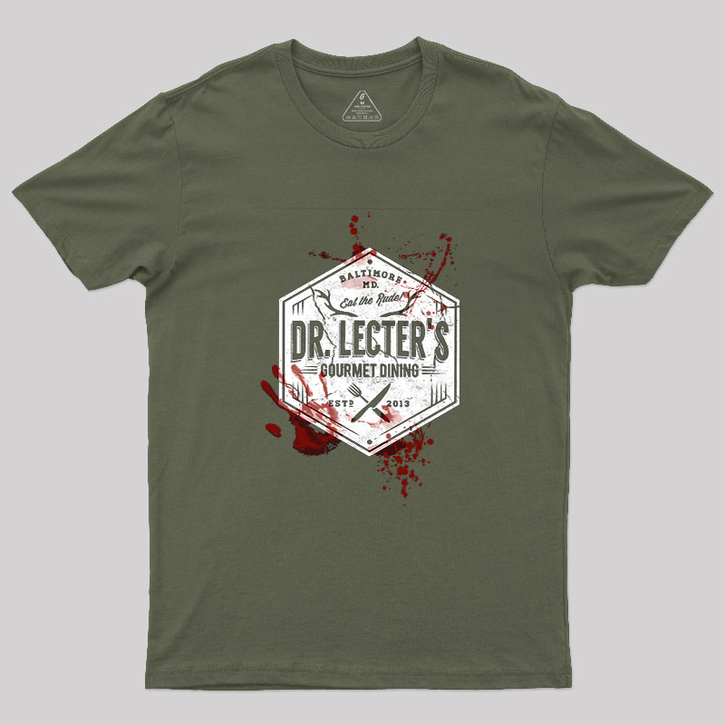 Cannibal Cuisine Gourmet Dining Geek T-Shirt