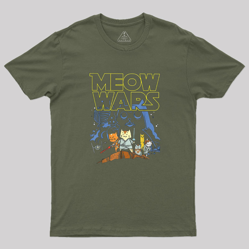 Meow Wars Geek T-Shirt