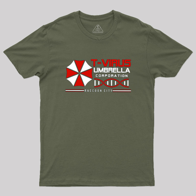 T-Virus Umbrella Corporation Geek T-Shirt