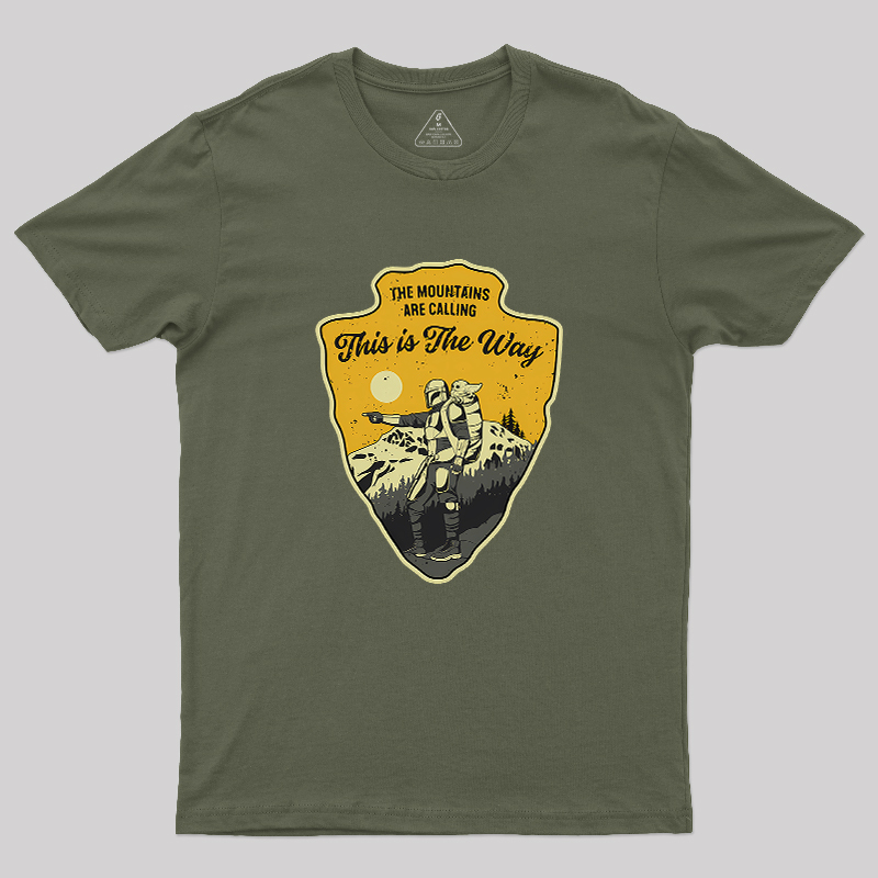 The Way To The Mountains Geek T-Shirt