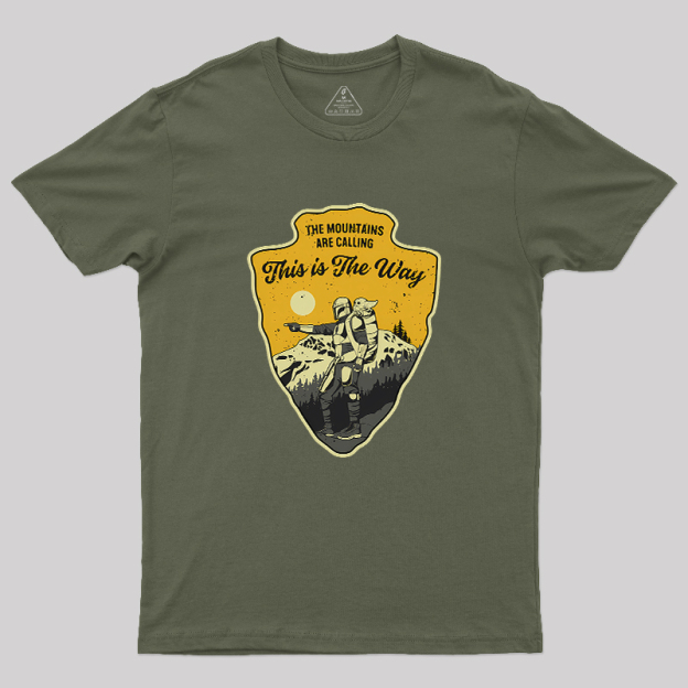 The Way To The Mountains Geek T-Shirt