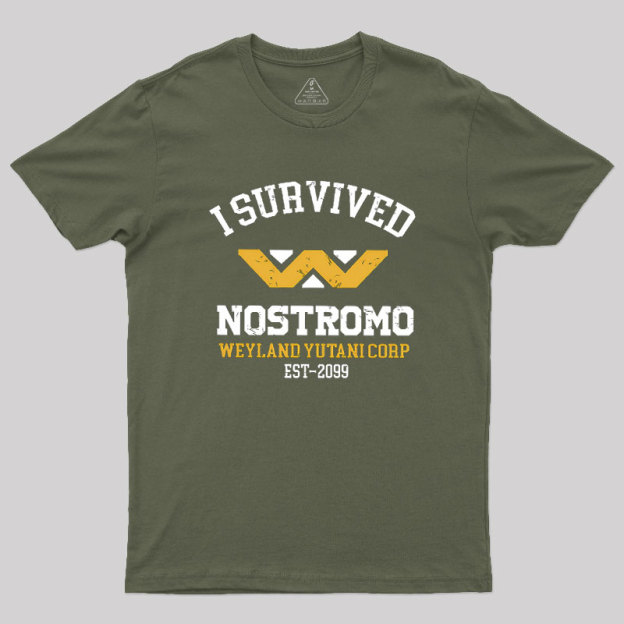 I Survived Nostromo Geek T-Shirt