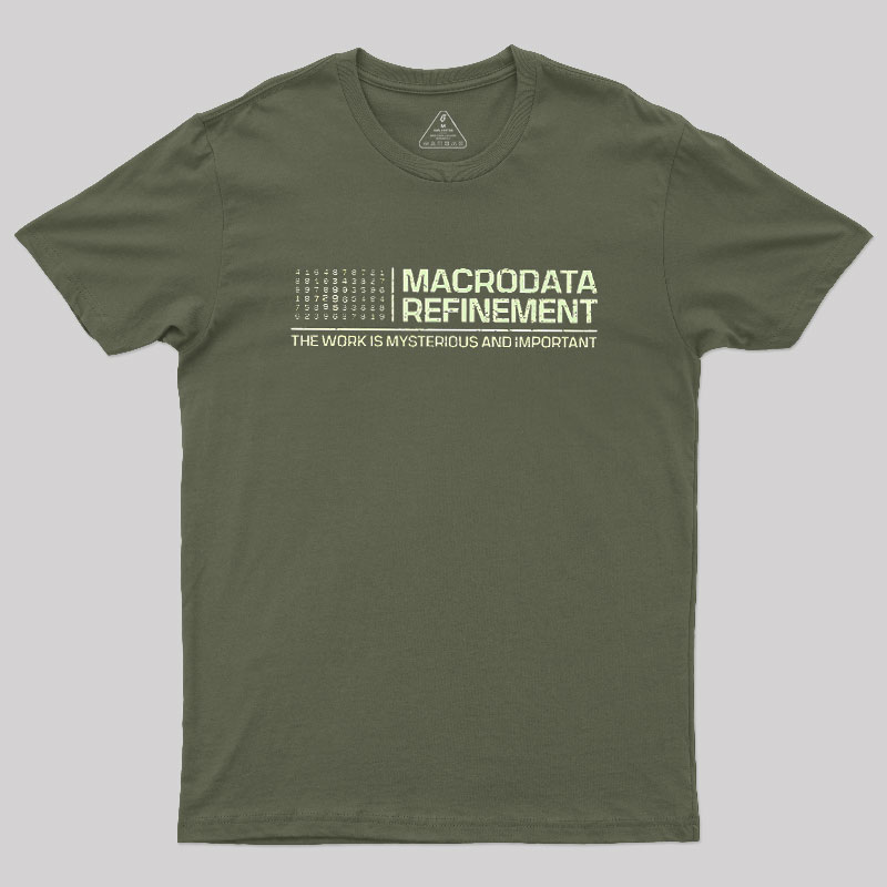 The Work Is Mysterious And Important Geek T-Shirt