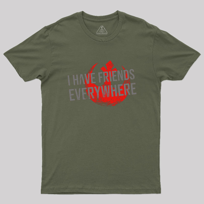 Friends Everywhere Geek T-Shirt