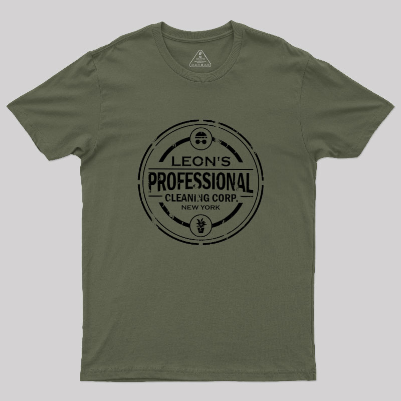 Leon's Professional Cleaning Corp Geek T-Shirt