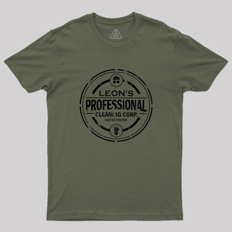 Leon's Professional Cleaning Corp Geek T-Shirt