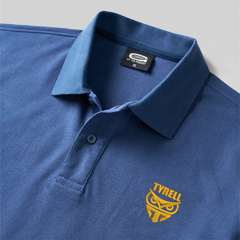 Tyrell Corporation Geek Embroidered Polo Shirts