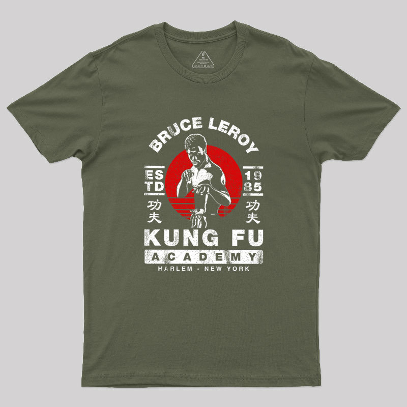 Bruce Leroy Academy Geek T-Shirt