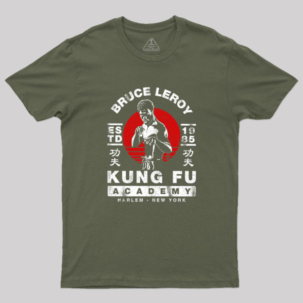 Bruce Leroy Academy Geek T-Shirt