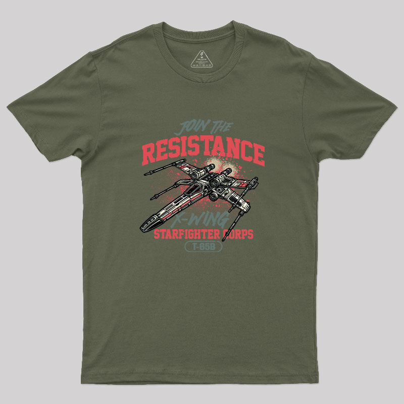 Resistance X wing Geek T-Shirt