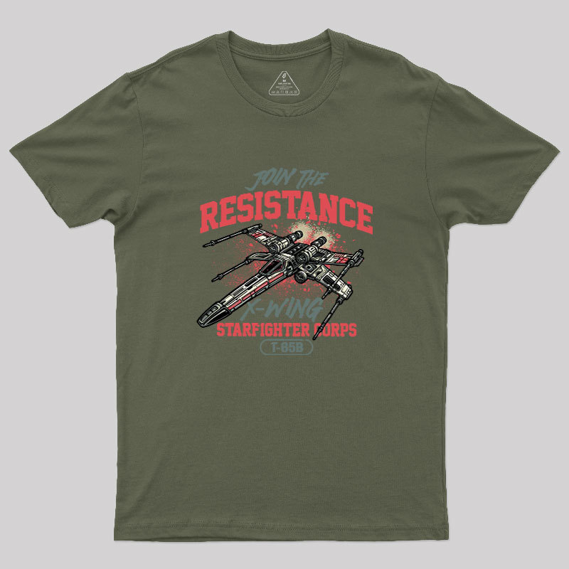 Resistance X wing Geek T-Shirt