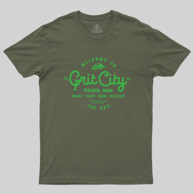 Grit City Tacoma Washington Geek T-Shirt
