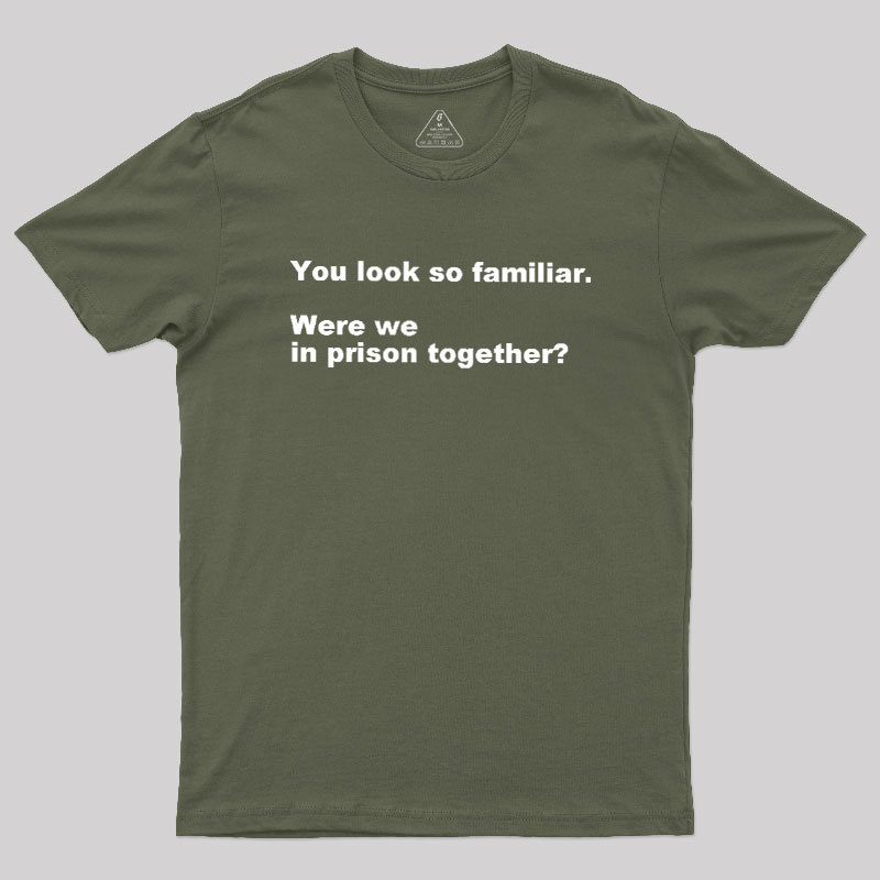 Were We in Prison Together Geek T-Shirt