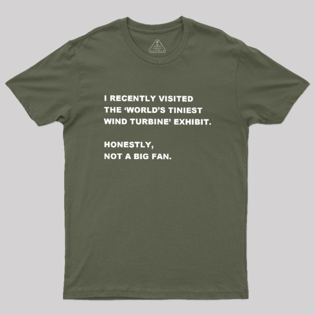 Not A Big Fan Geek T-Shirt