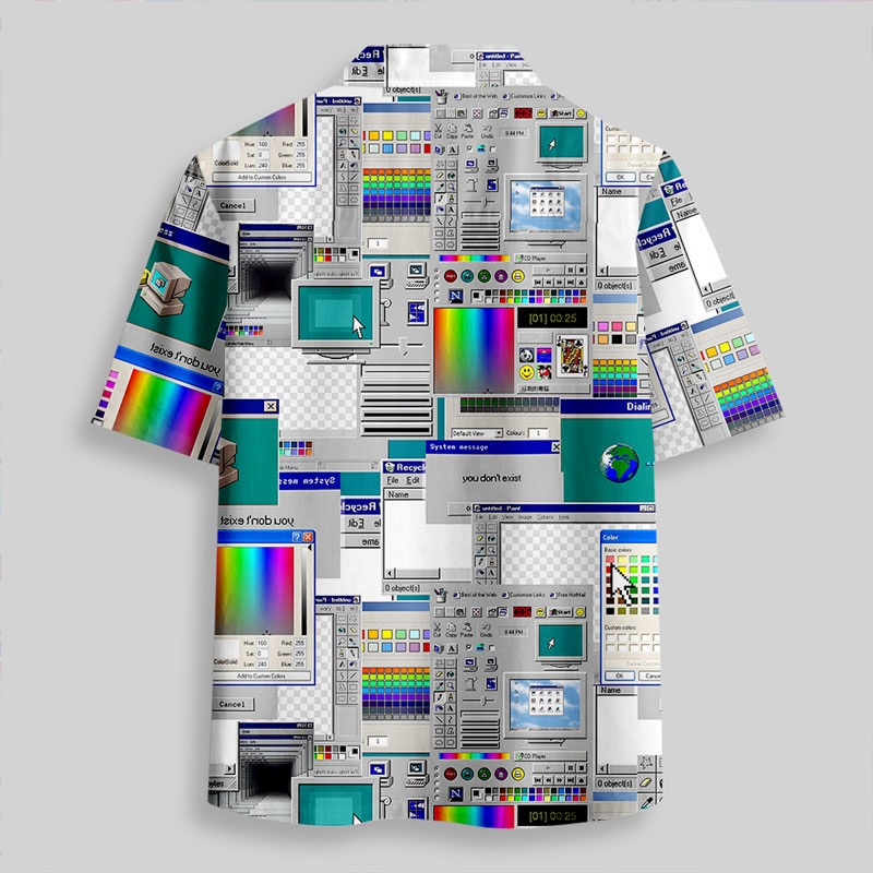 Tech Throwback Button Up Pocket Shirt