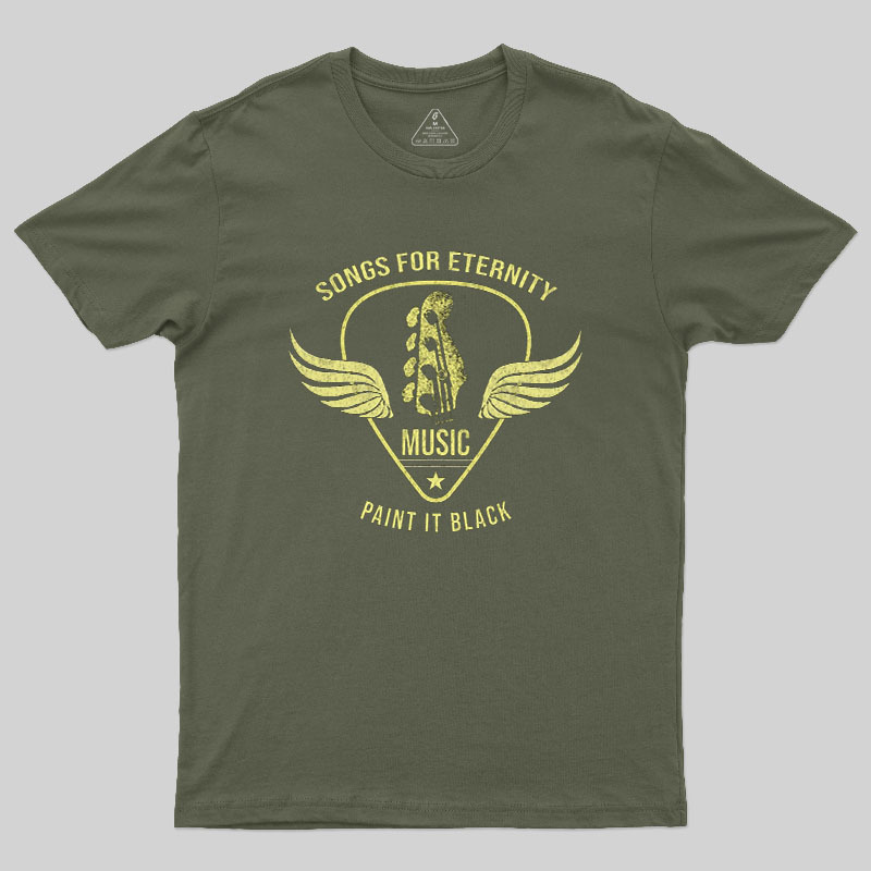 Paint It Black 7/6/26 Music D5197 Geek T-Shirt