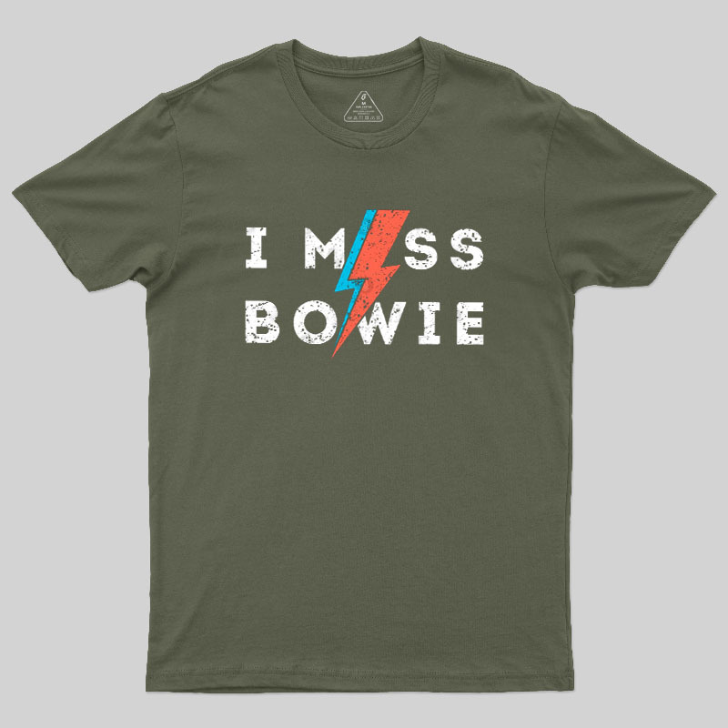I Miss Bowie Geek T-Shirt