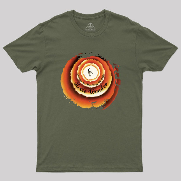 Stevie Wonder Songs In The Key Of Life Geek T-Shirt