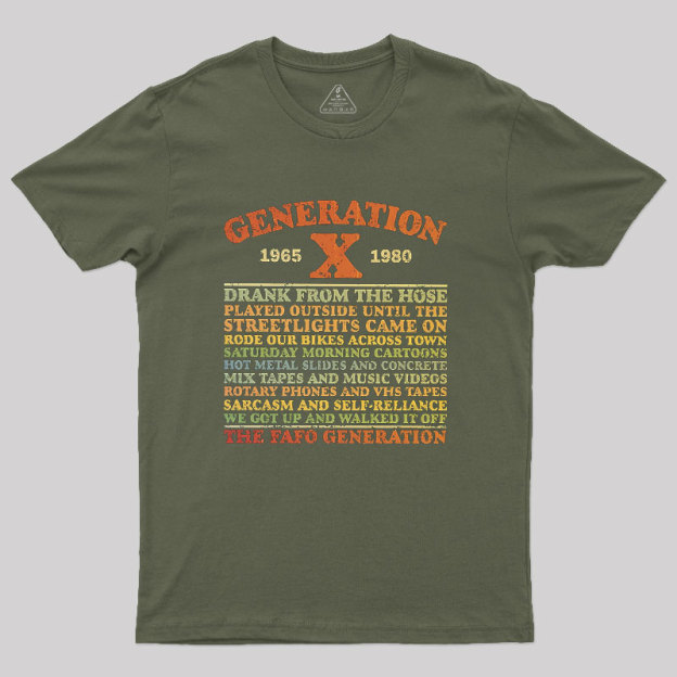 Gen X Summer Day Geek T-Shirt