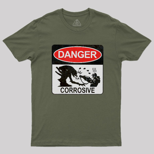 Danger Corrosive Geek T-Shirt