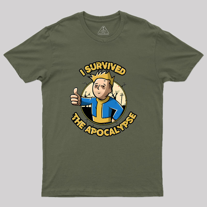 I Survived The Apocalypse Geek T-Shirt
