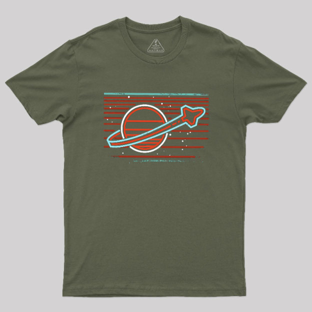 Retro Space Launch Geek T-Shirt