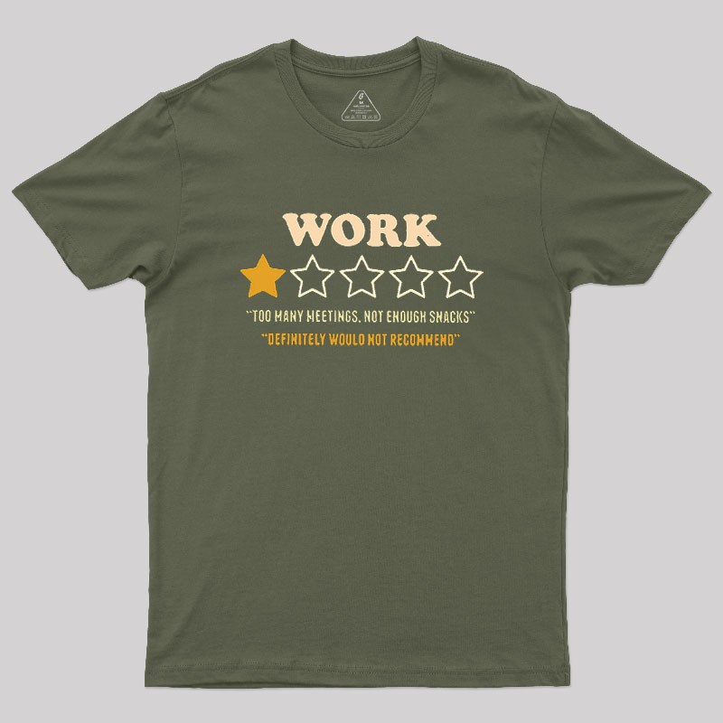 Too Many Meetings Geek T-Shirt