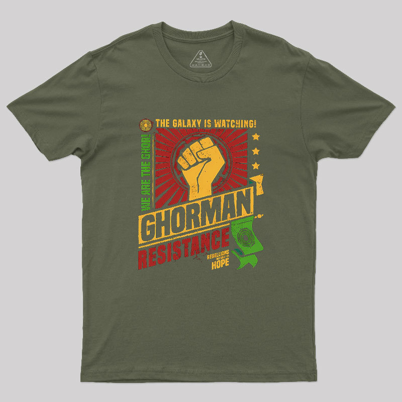 Ghorman Resistance Geek T-Shirt