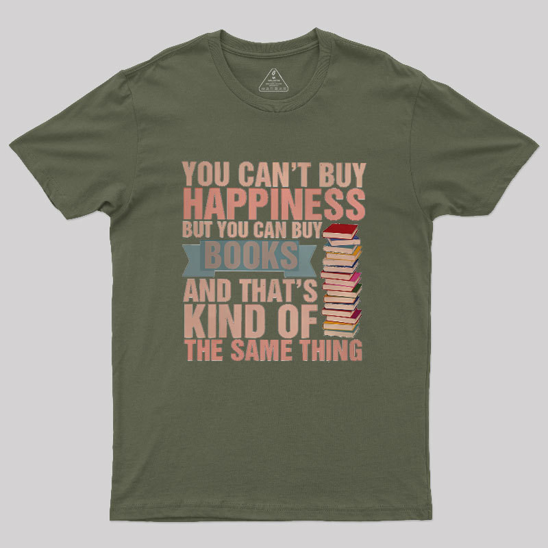 Books=Happiness Geek T-Shirt
