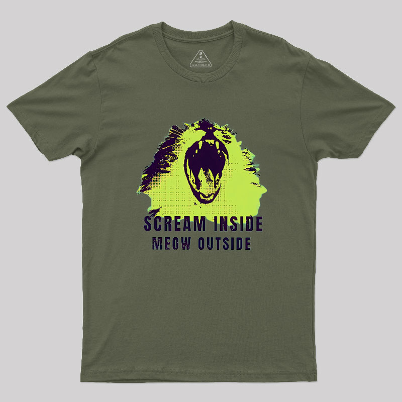 Scream Inside Geek T-Shirt