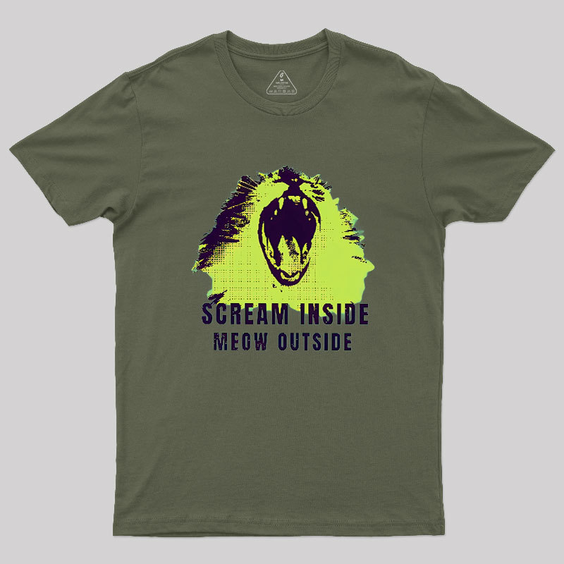 Scream Inside Geek T-Shirt