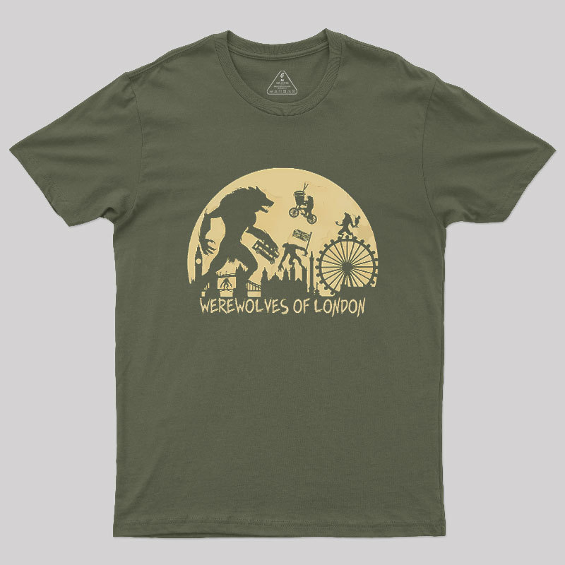 Werewolves Of London Geek T-Shirt