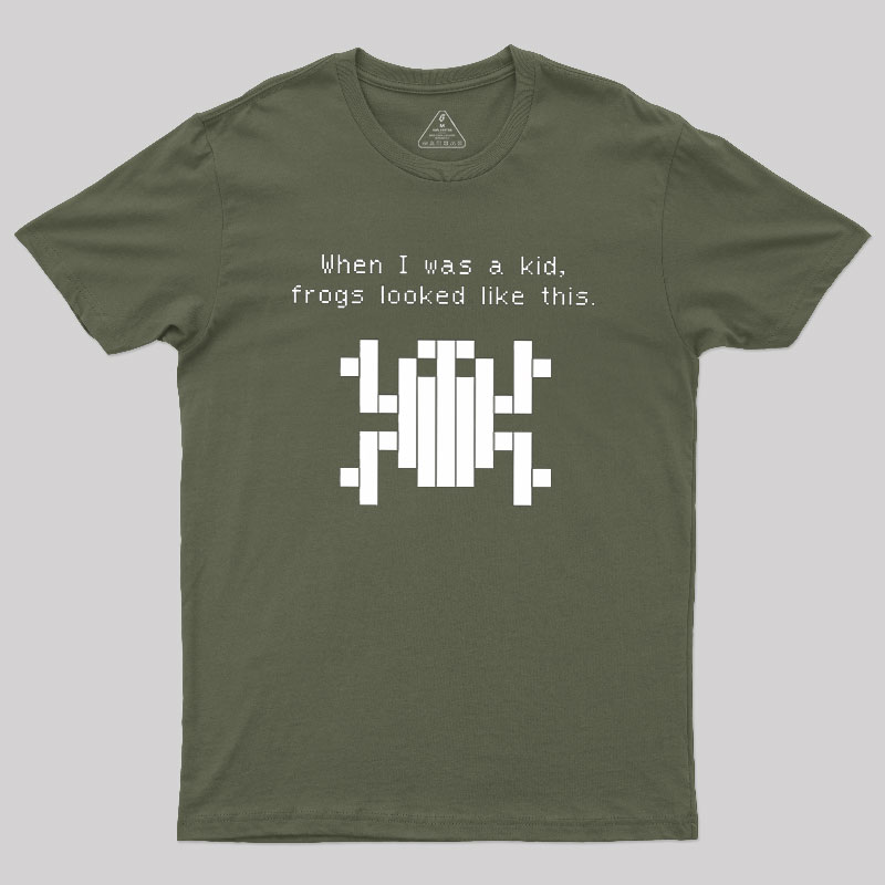 Funny 80s Arcade Game Design Geek T-Shirt