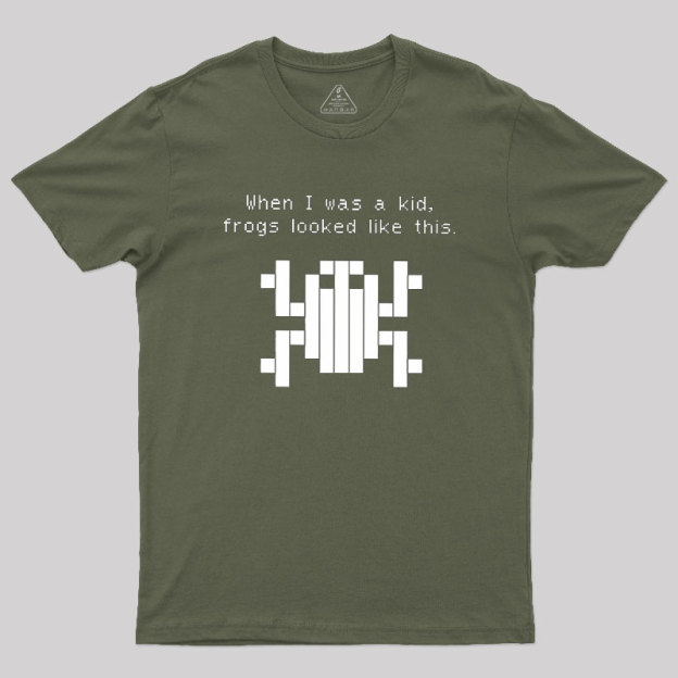 Funny 80s Arcade Game Design Geek T-Shirt