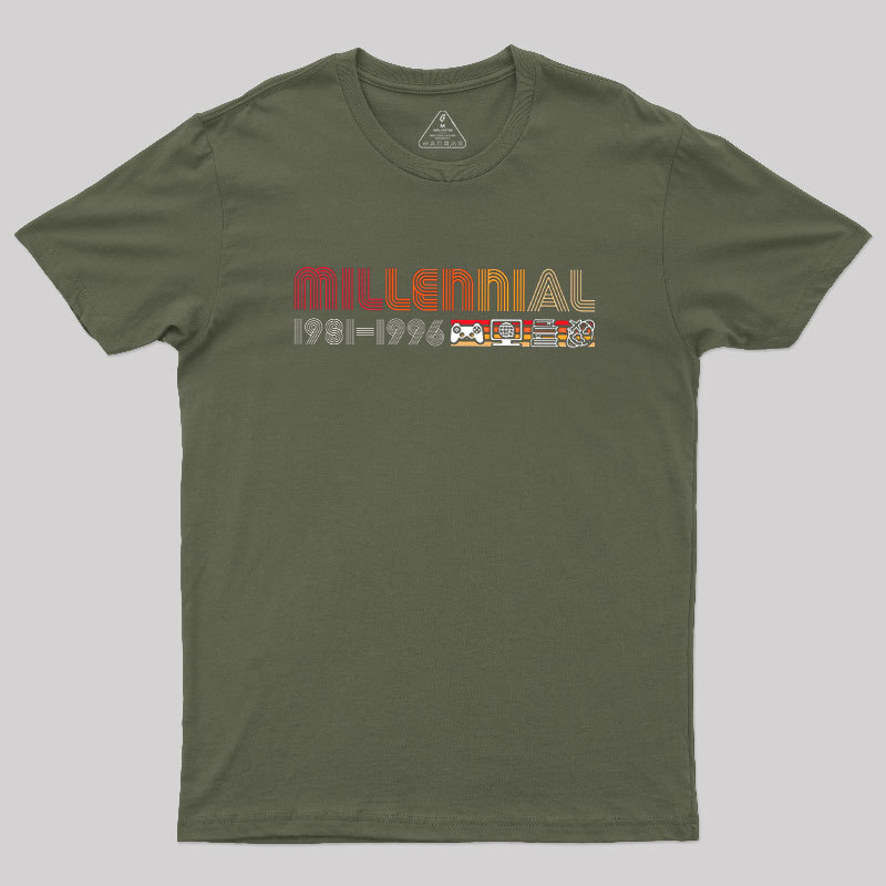 Milennial 1981-1996 Geek T-Shirt