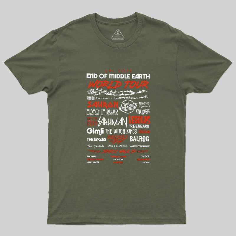 End Of Middle Earth Geek T-Shirt