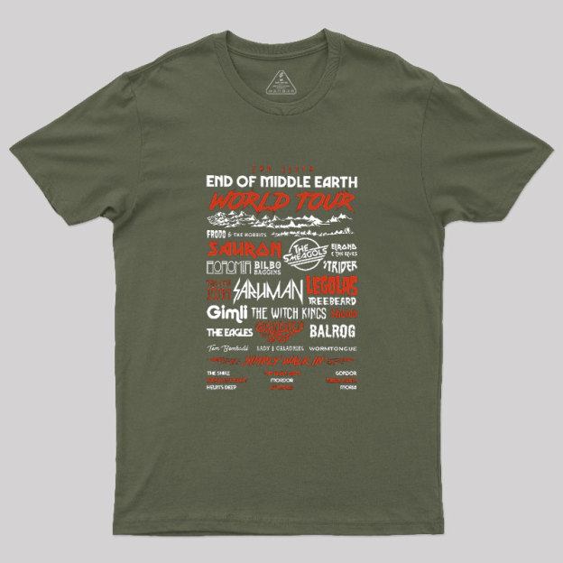End Of Middle Earth Geek T-Shirt