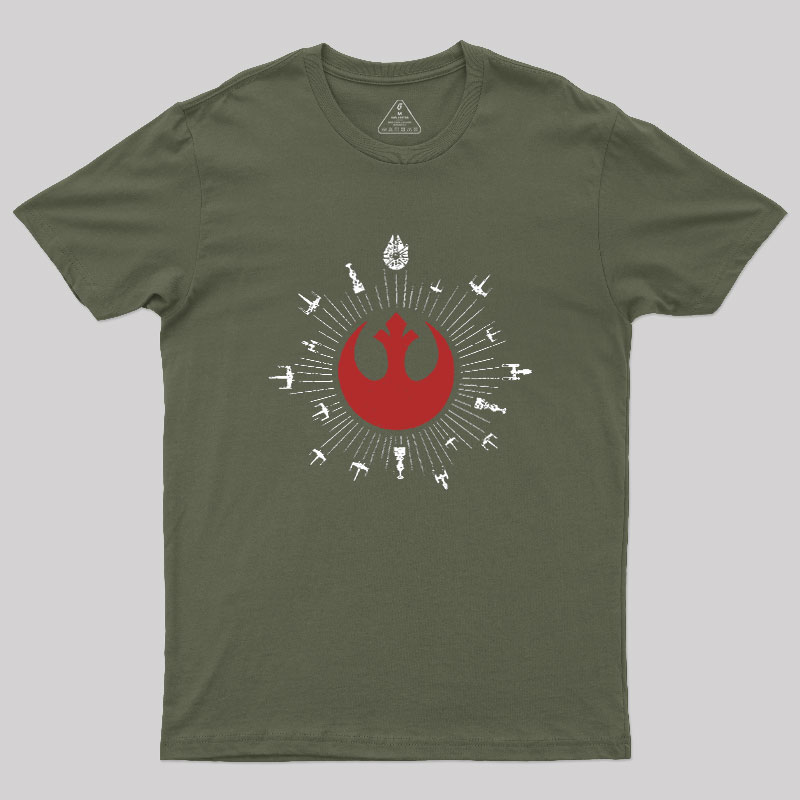 Rebel Starships Geek T-Shirt
