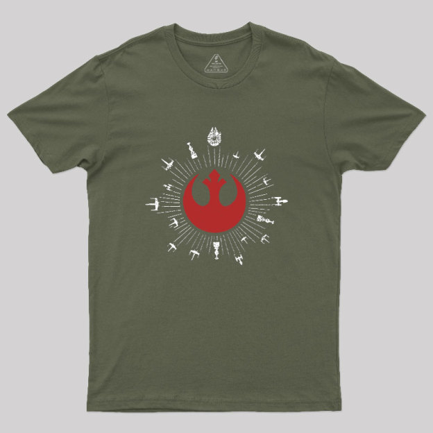 Rebel Starships Geek T-Shirt