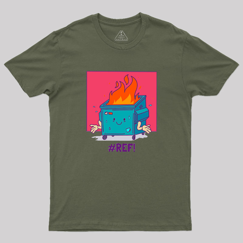 REF Excel Spreadsheet Error Geek T-Shirt