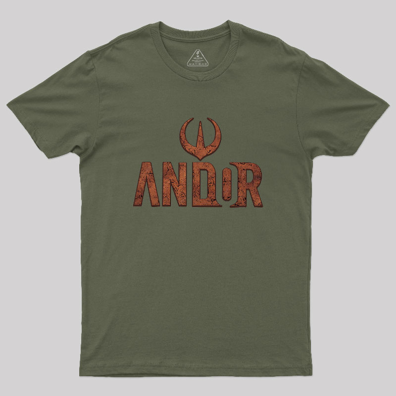 Andor Raised Logo Geek T-Shirt
