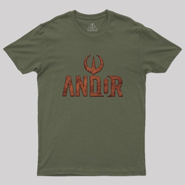 Andor Raised Logo Geek T-Shirt