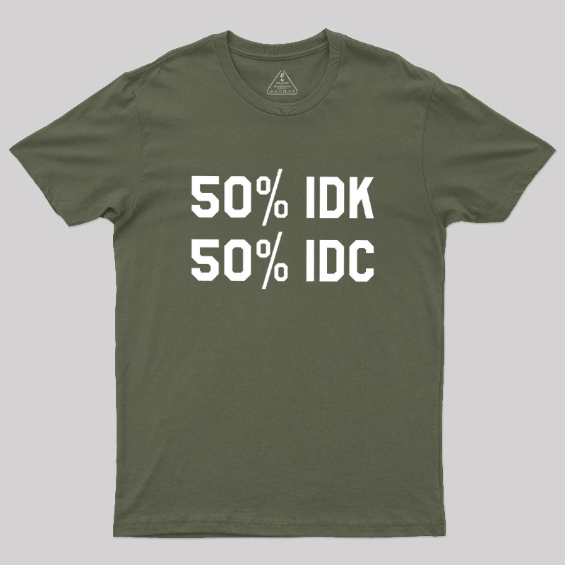 50%IDC Geek T-Shirt