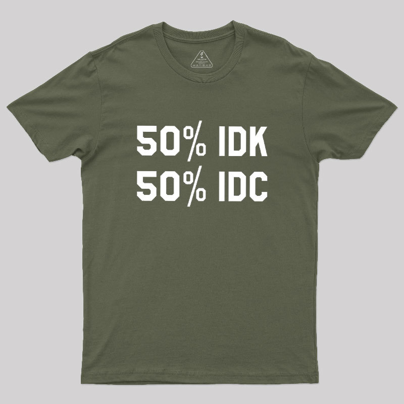 50%IDC Geek T-Shirt
