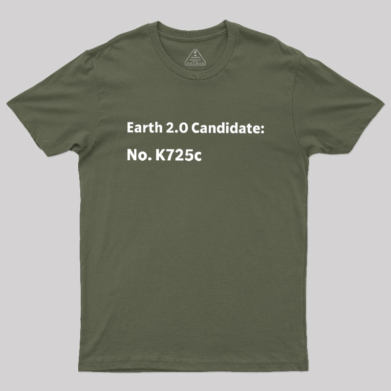 Earth2.0 Candidate Geek T-Shirt