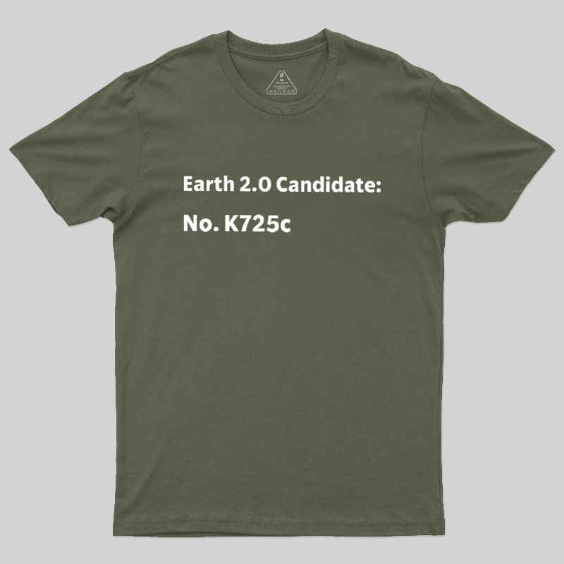 Earth2.0 Candidate Geek T-Shirt