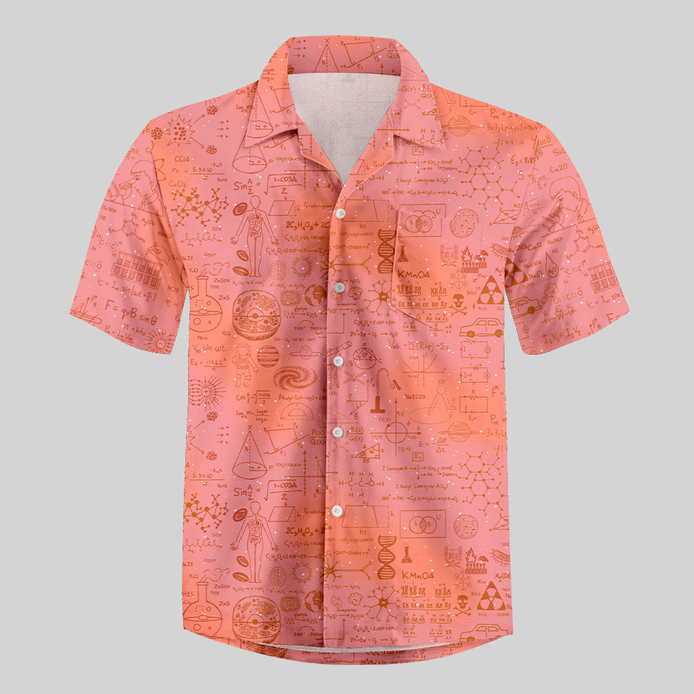 The Weird Science of Life Button Up Pocket Shirt
