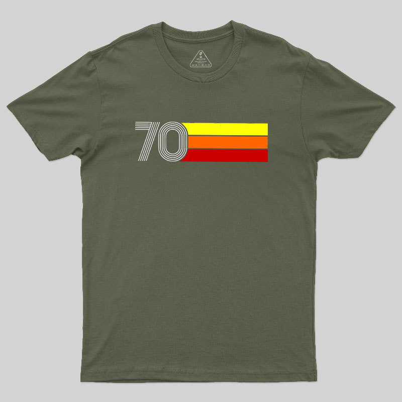 Retro 1970 Styleuniversal Geek T-Shirt