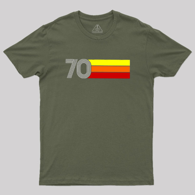 Retro 1970 Styleuniversal Geek T-Shirt